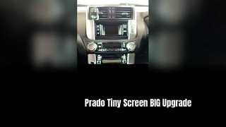 Groot 13,6-inch Tesla-stijl scherm voor Land Cruiser Prado (TZG1801/1802)