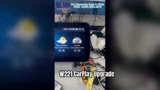 Mercedes-Benz S-Klasse W221 12,3" Android-multimediaspeler | GPS en CarPlay (ZCV/ZCE/ZCM/ZDV/ZDE/ZDM/